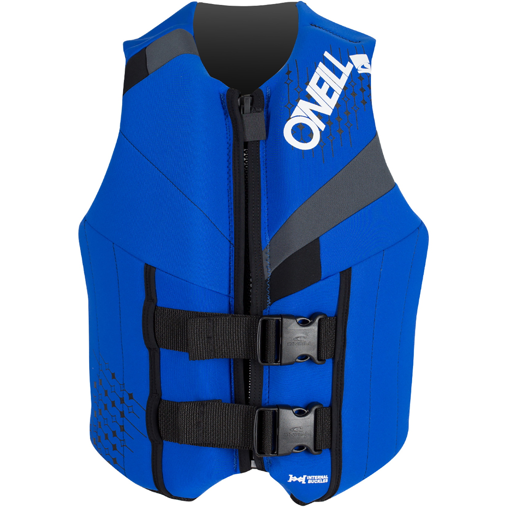 O'Neill Teen Reactor USCG Life Vest 3291 - Pacific / Coal / Black